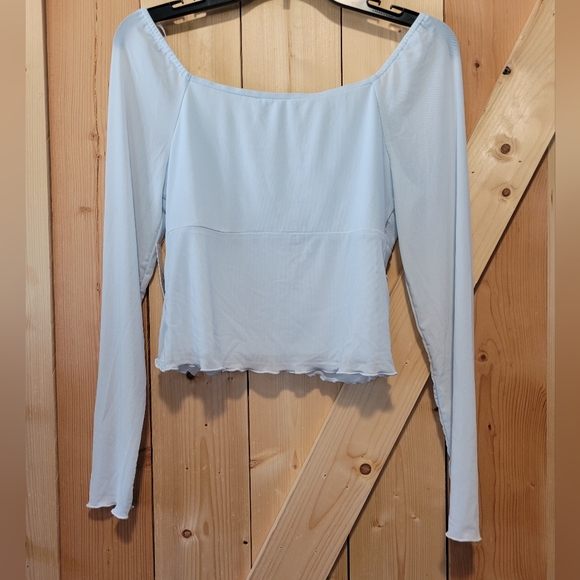 Light Blue Cropped Top Kirious Los Angeles - Picture 7 of 8